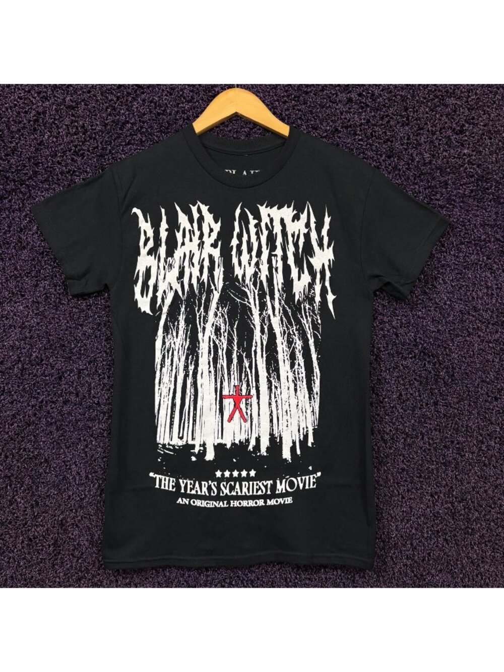 Blair Witch Project Double Sided Horror Tshirt size Small